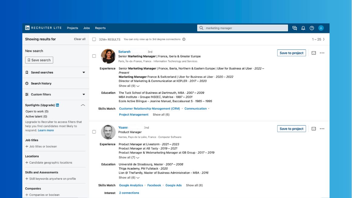 Skrapp.io Profile scraping made easy on LinkedIn Recruiter