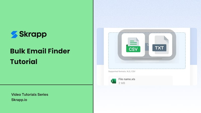 Skrapp.io bulk email finder